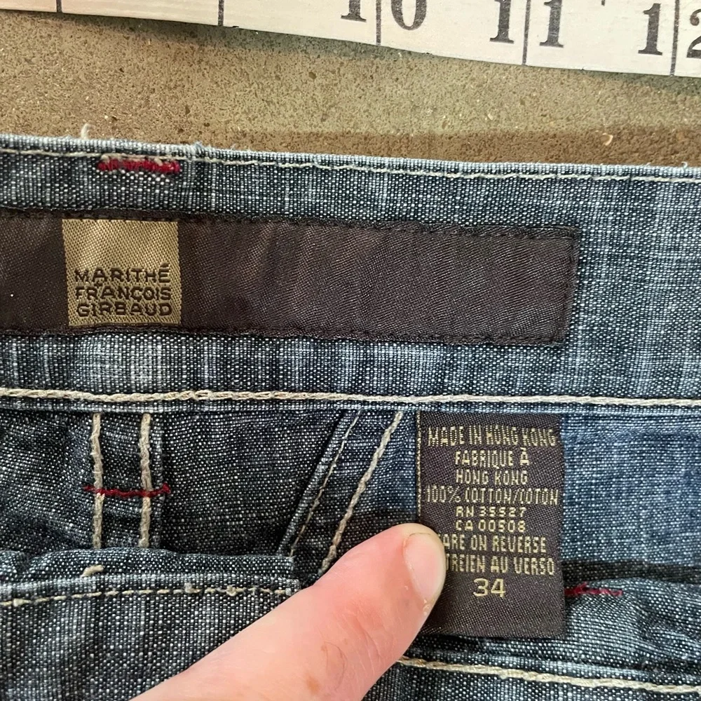 Marithe Francois Girbaud Dark Gray Jeans - Picture 3 of 8